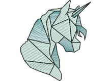 Stickdatei - Geo Einhorn